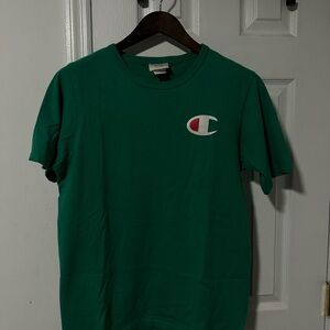 Champion Men's Tee in Vibrant Green